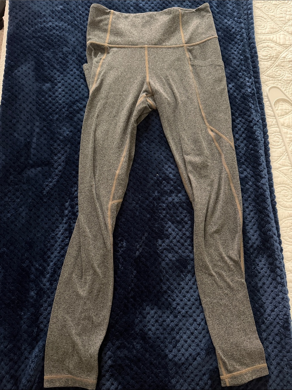 Athleta Gray Leggings with pockets